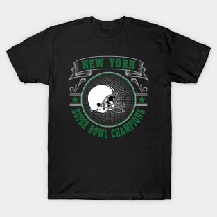 New York Jets Super Bowl Champions T-Shirt